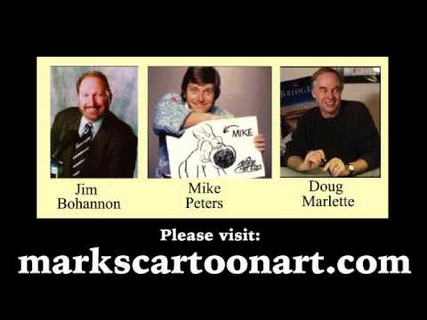 CARTOONISTS MIKE PETERS (MOTHER GOOSE AND GRIMM) AND DOUG MARLETTE (KUDZU) INTERVIEW