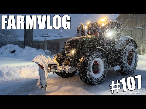 ❄️extreme snow removal in the Highlands with FENDT 828