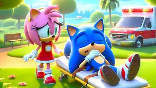 AMY Please Wake Up!! Don't Leave Brewing Cute Baby SONIC Alone!😭| Sonic The Hedgehog 3 Animation