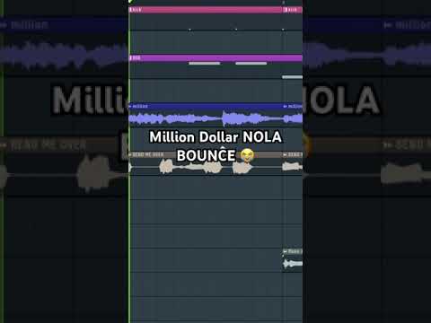 Million Dollar NOLA BOUNCE 😭😩 #flstudio #nolabounce #milliondollarbaby