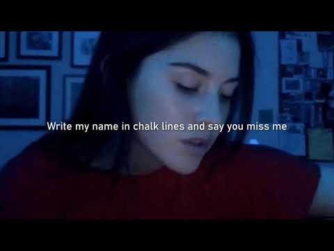 Gracie Abrams - Chalk Lines (Lyrics) | Unreleased