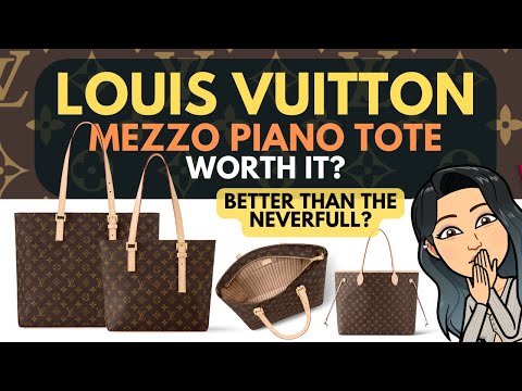 💓💓 LOUIS VUITTON MEZZO PIANO TOTE BAG- STILL WORTH IT 🥰 ❣ 💓- LOUIS VUITTON ZIP TOTE REVIEW PIANO LV