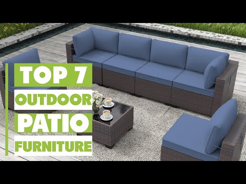 7 Best Outdoor Patio Furniture Styles for a Cozy Garden