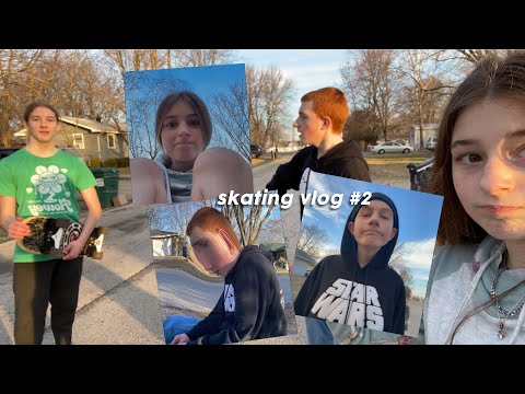 skating vlog #2 || A&A Vlgs