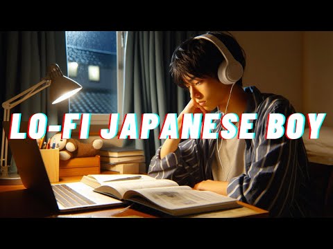 Study with me! Lo-fi jazz study session 📚 lofi japanese boy