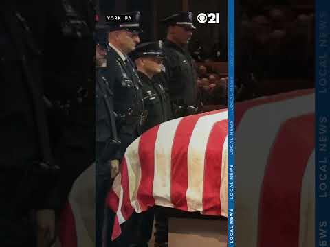 Fallen Officer Andrew Duarte's final call; pallbearers carry casket to procession