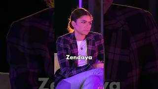 Zendaya gets nervous with question