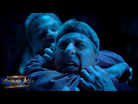 John Kreese vs Johnny Lawrence Fight Scene [4K UHD] | Cobra Kai Season 6 | ClipsVerse