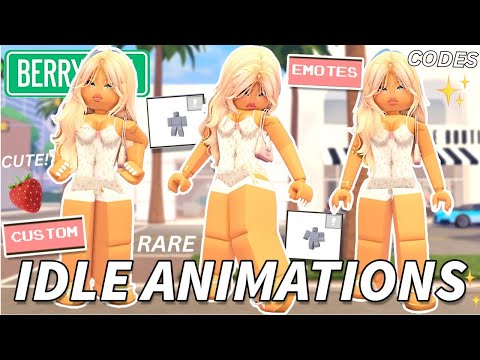 Best Realistic SECRET ANIMATION CODES For Berry Avenue!