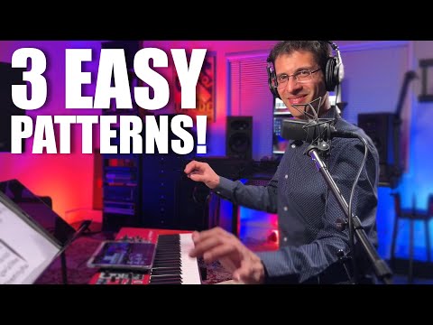 How To Play Pachelbel's Canon with 3 EASY Left Hand Patterns!