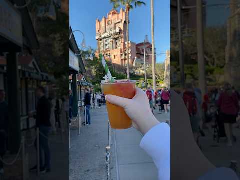 first specialty drink of the day! ❤️ #disney #hollywoodstudios #drink #disneyfood ​⁠@Disney