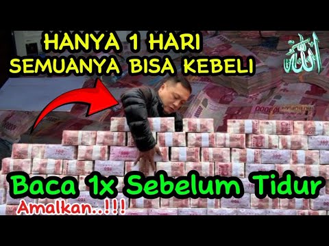 KIRIMAN ALLAH bagi Yang baca Doa Mustajab 1x Sebelum Tidur