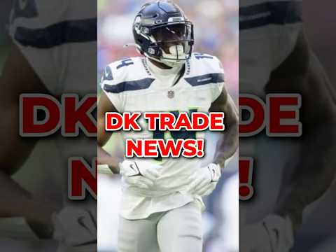 DK Metcalf trade news! #shorts #nfl #nflnews #raiders #raidersnews