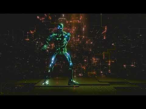 [4K] Dancing Robot VJ Loop - DJ Visuals