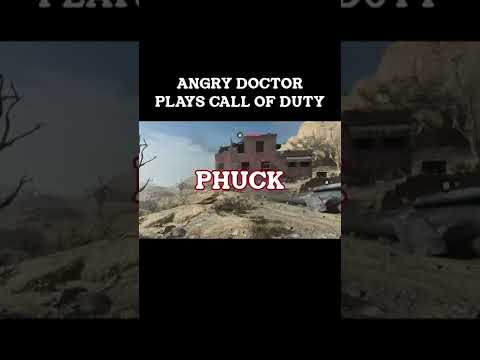 ANGRY DOCTOR Plays Call Of Duty #shorts #callofduty #cod