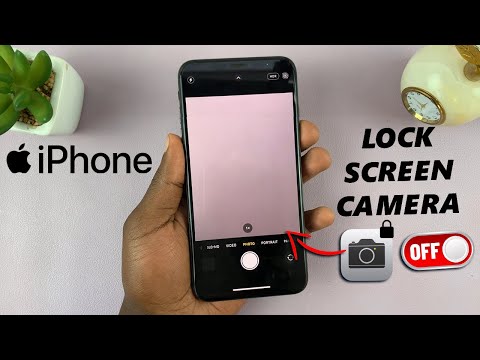 How To Disable Camera Access From iPhone Lock Screen