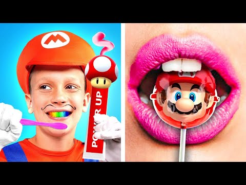 MARIO PARENTING HACKS! 👶🎮 Crazy Ideas That Actually Work! @kachow_original