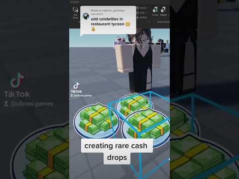 Adding celebrities to restaurant tycoon 2 #roblox #restauranttycoon2