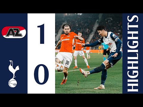 AZ Alkmaar 1-0 Tottenham Hotspur | Europa League Highlights