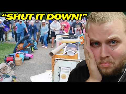 It All Went WRONG At Our Yard Sale! We Had To SHUT IT DOWN...