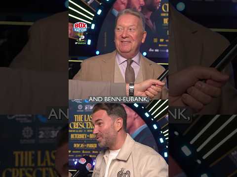 Frank Warren GRILLS Eddie Hearn ♨️