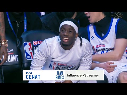 Kai Cenat 2025 NBA All Star Celebrity Game Highlights