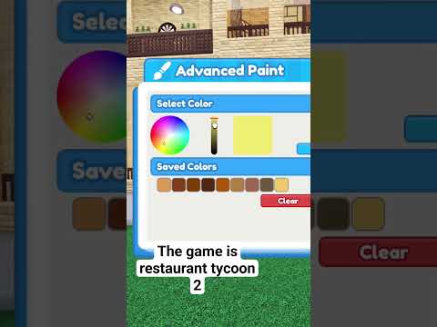 Most Colorful Build Mode 😍🎨#roblox #restauranttycoon2