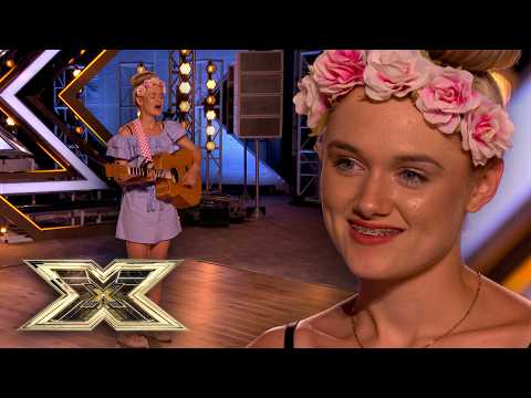 16-Year-Old Chloe Rose Moyle's audition is "SO DAMN CUTE" | The X Factor Auditions