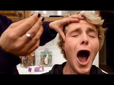 SHE WAXED MY EYEBROWS FOR THE FIRST TIME!! (PAINFUL)