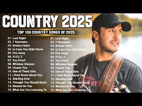 Country Music Playlist 2025 🔴 Luke Bryan, Morgan Wallen, Luke Combs, Chris Stapleton, Kane Brown