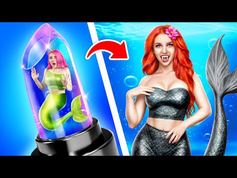 From Nerd To Dark And Beauty Mermaid / What If Gadgets From Tik Tok Were People!