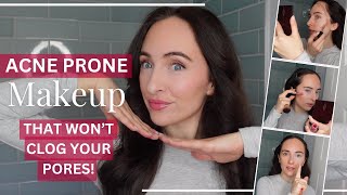 My Holy Grail Makeup Products for ACNE PRONE SKIN!