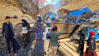 🧑🏻‍🎓Amir and Family Build a Door for Their Rustic Backyard as Hasan Heads to University🏡🚪