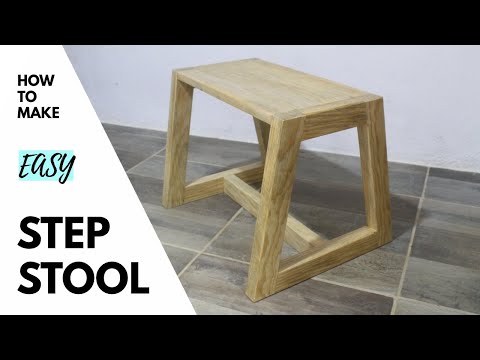 Making a Step Stool | Woodworking