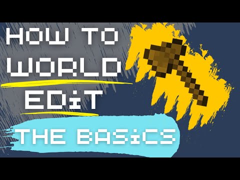 How To World Edit: The Basics [World Edit Tutorial]