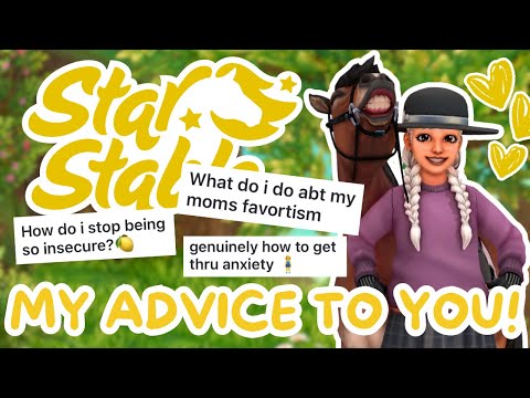 Giving You Guys Advice...(that you asked for) ✨ Star Stable Training Time