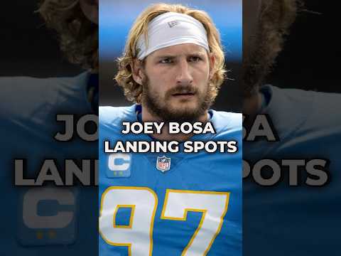 Joey Bosa Landing Spots After Chargers Release #nfl #nflnews #nflfreeagency #chargers  #shorts