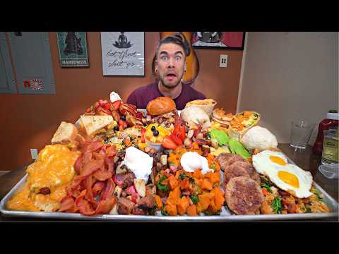 ATTEMPTING THE BIGGEST BREAKFAST CHALLENGE IN THE USA | Joel Hansen