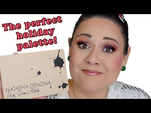 2 Holiday Glam Eye Looks with Natasha Denona My Dream Palette!