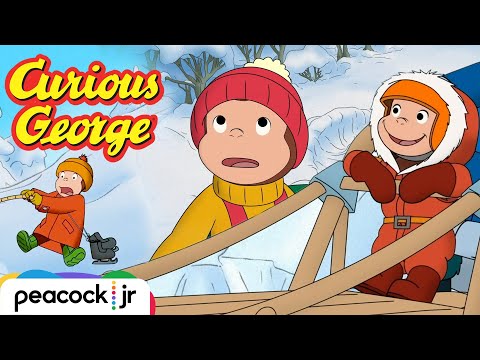 George's Winter Wonderland ! Snowy Fun Marathon ❄️ | CURIOUS GEORGE