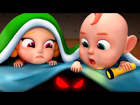 Monster in the Dark | I Can't Sleep Mommy | Fun Baby Songs | Rosoo Nursery Rhymes & Kids Songs