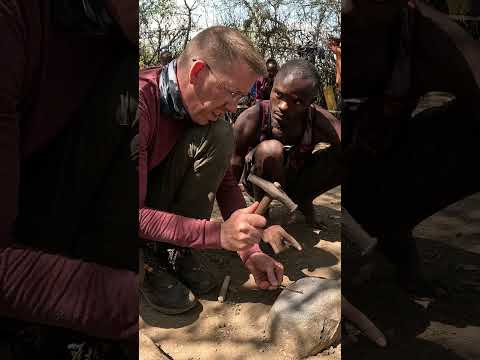 Forging Poison Arrowheads from a Nail (with the Datoga Tribe)