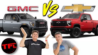 You Won't Believe the Price Difference Between a 2024 Chevy Silverado HD and Its GMC Sierra Cousin!