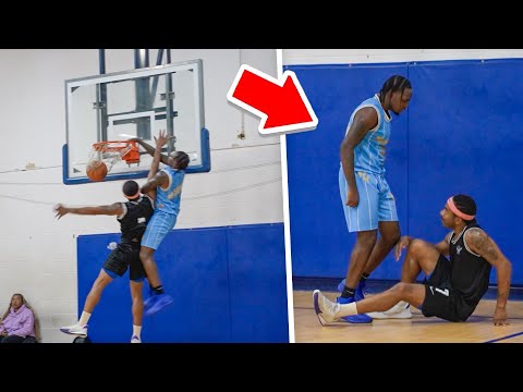 THIS SH*T TALKER GOT DUNKED ON & TRIED TO FIGHT ME!