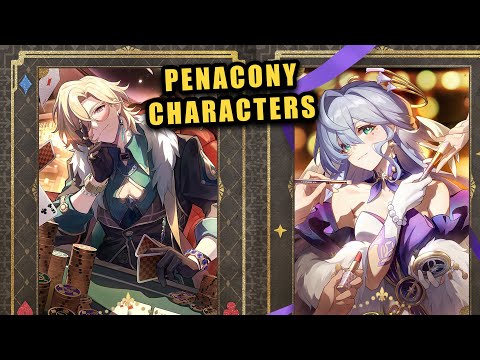 ALL NEW PENACONY CHARACTERS REVEALED | Honkai: Star Rail