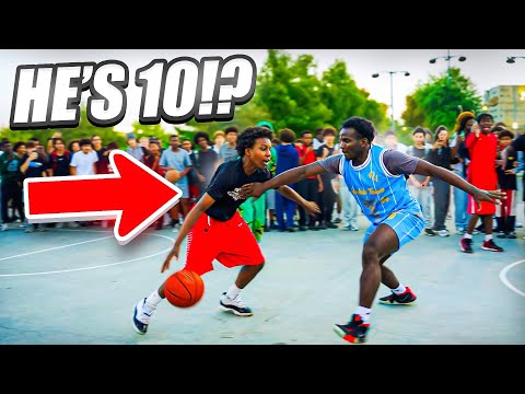 THIS 10 YEAR OLD PULLED UP TO THE PARK AND DESTROYED EVERYONE!