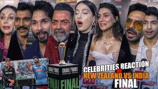 New Zealand vs India | Final at Dubai | Champions Trophy | Celebrities Reaction