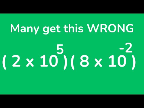 Multiply in Scientific Notation