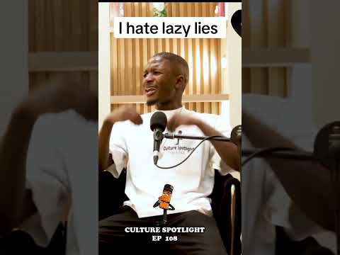 I hate lazy lies