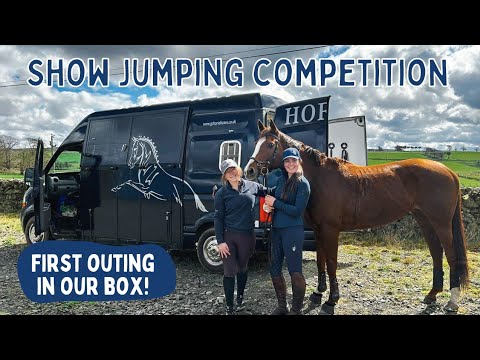 SHOW JUMPING COMPETITION VLOG| First outing in our new horsebox!